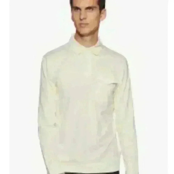Calvin Klein Other - CALVIN Klein Men’s Light Yellow Liquid Touch Polo Size Medium